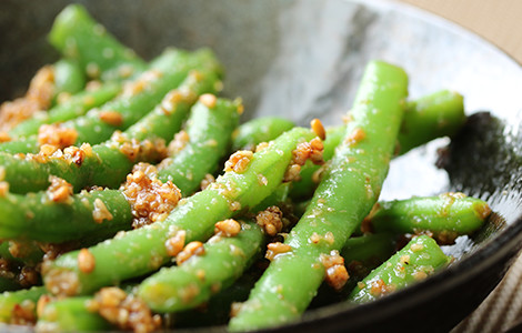 加熱しても野菜の緑が変色しにくい